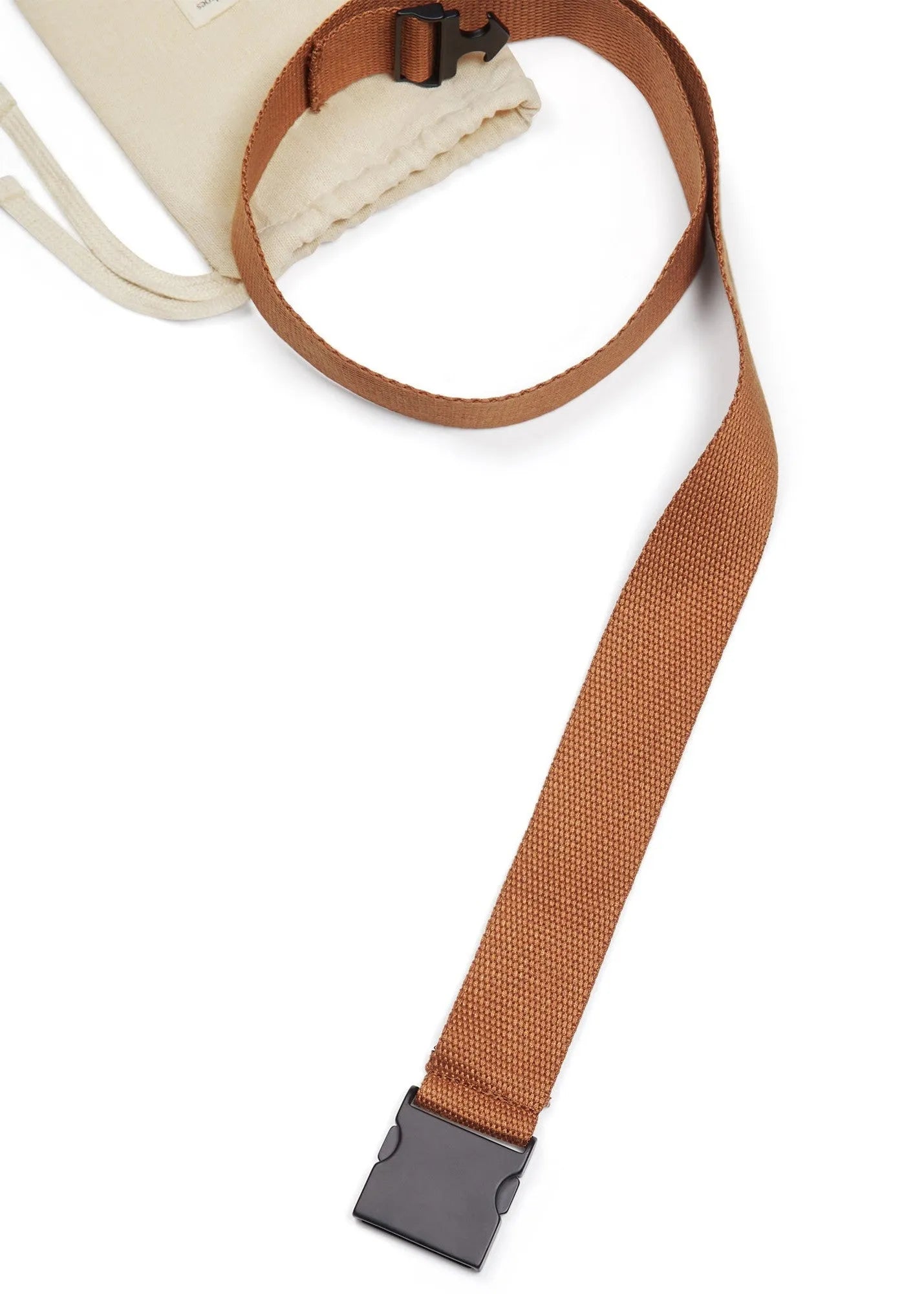 Women's 4cm Tencel & Metal Clip Belt - 2 colours