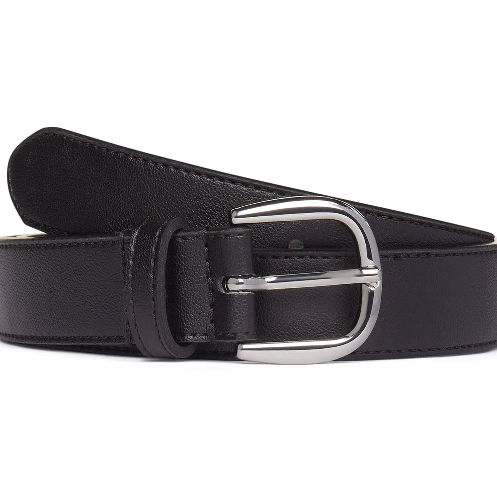 
                  
                    Women's 3cm D-Ring Belt - Black
                  
                
