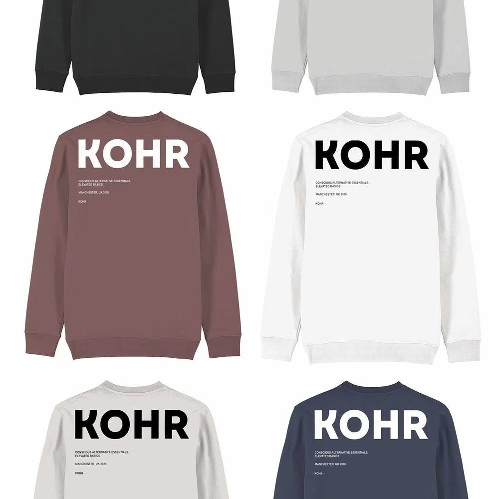 
                  
                    1.4 Sweatshirt in 2 print options - 6 colours
                  
                