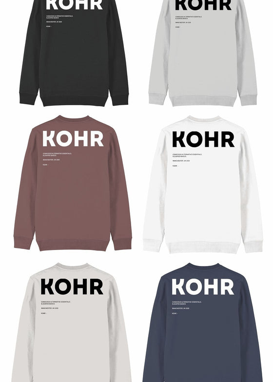 1.4 Sweatshirt in 2 print options - 6 colours