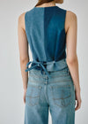 Women's Denim Waistcoat | Upcycled | Daphne | Fanfare