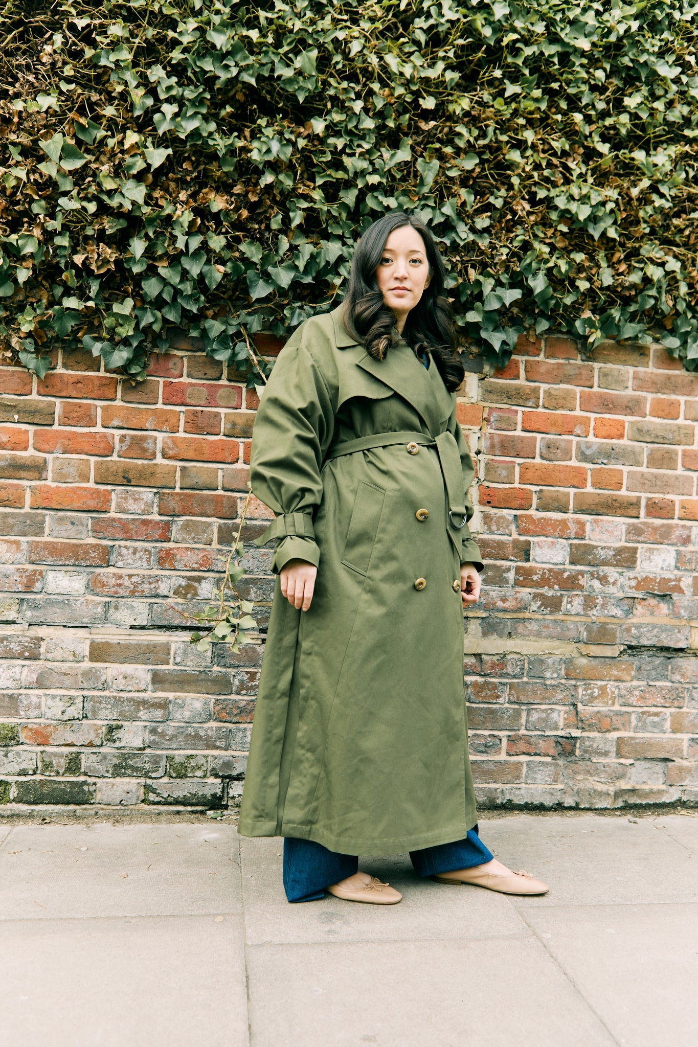 Adjustable size trench