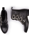 4 Strap Biker Boots