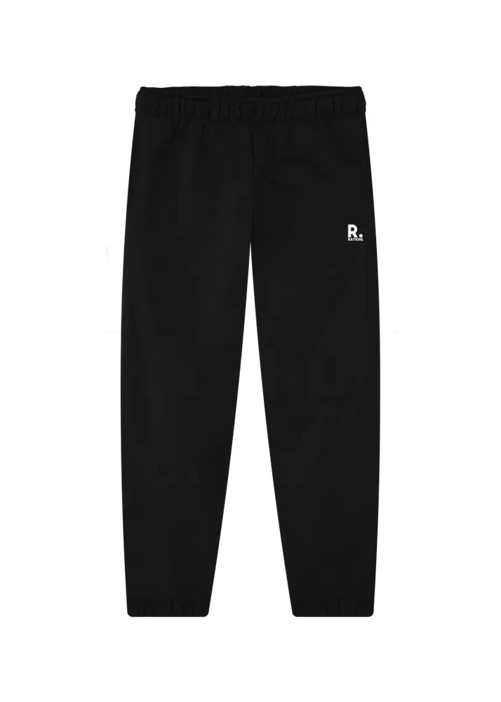 R-Kind Unisex organic cotton jogger in black