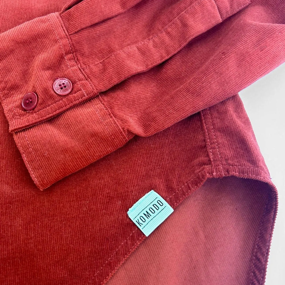 
                  
                    ABEL Organic Corduroy Shirt - Terracotta
                  
                