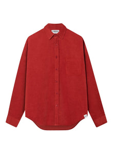  ABEL Organic Corduroy Shirt - Terracotta