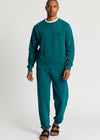 ADAM Jogger Mens - Organic Cotton Teal Green