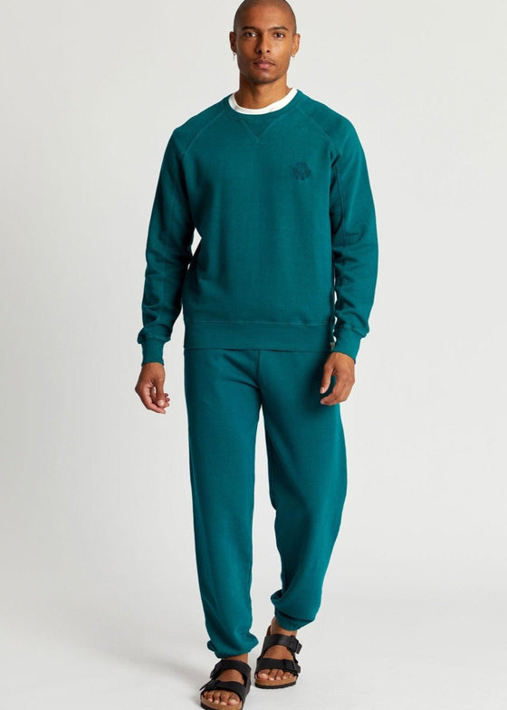 ADAM Jogger Mens - Organic Cotton Teal Green