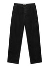 ANDRO - Organic Cotton Cord Trouser Black