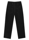 ANDRO - Organic Cotton Cord Trouser Black