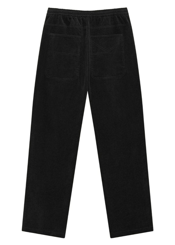 ANDRO - Organic Cotton Cord Trouser Black