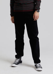  ANDRO - Organic Cotton Cord Trouser Black