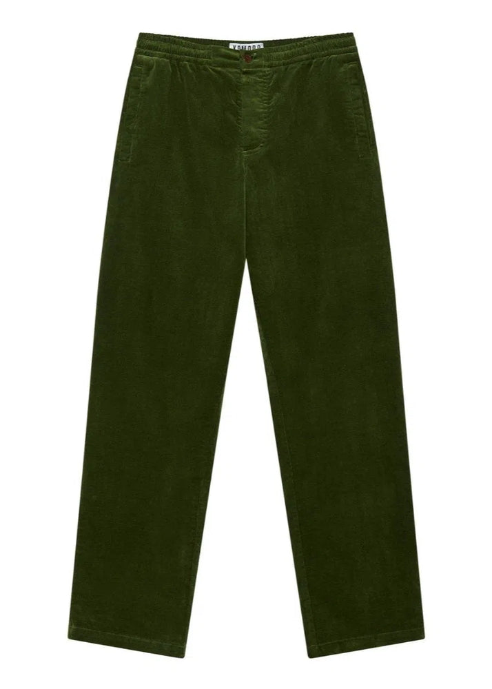 ANDRO - Organic Cotton Cord Trouser Pine Green
