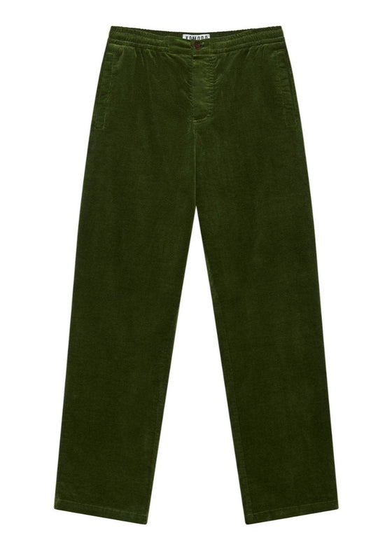 ANDRO - Organic Cotton Cord Trouser Pine Green