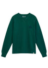 ANTON - Organic Cotton Sweat Teal Green