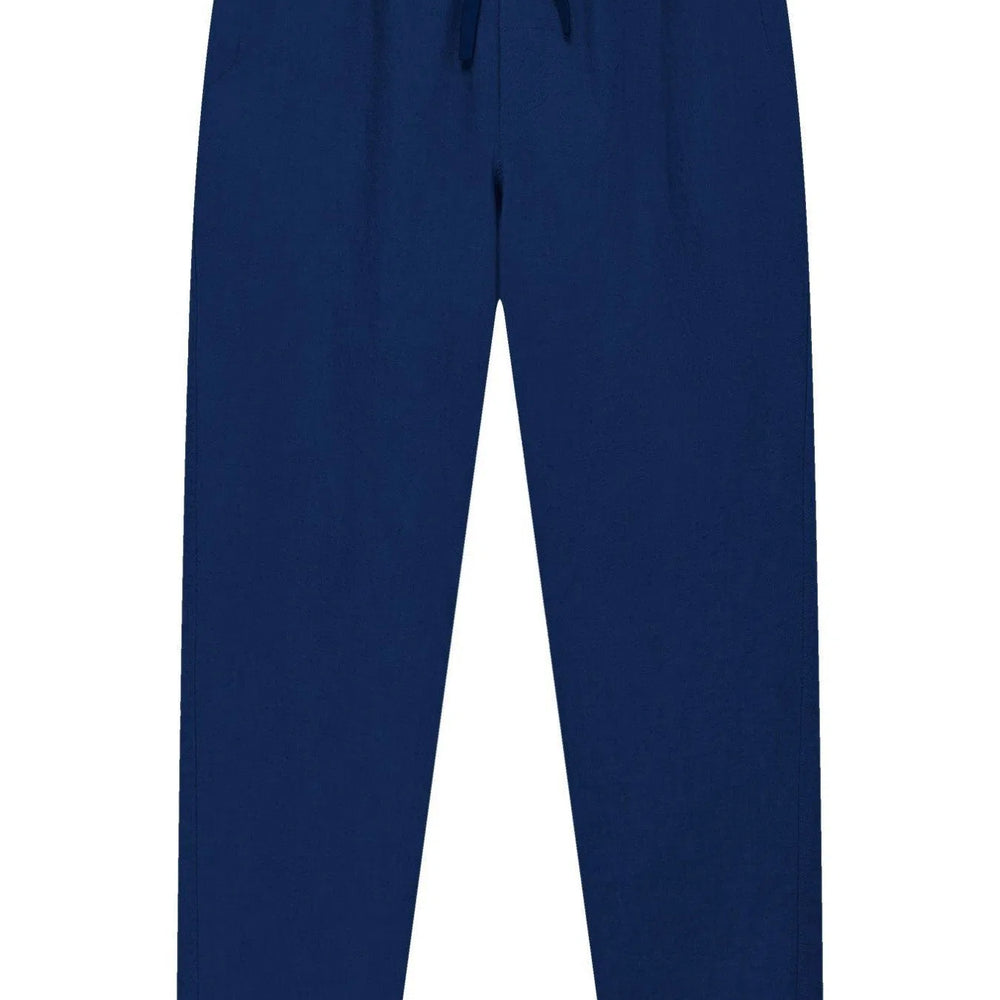 AUGUST - Linen Trouser Navy