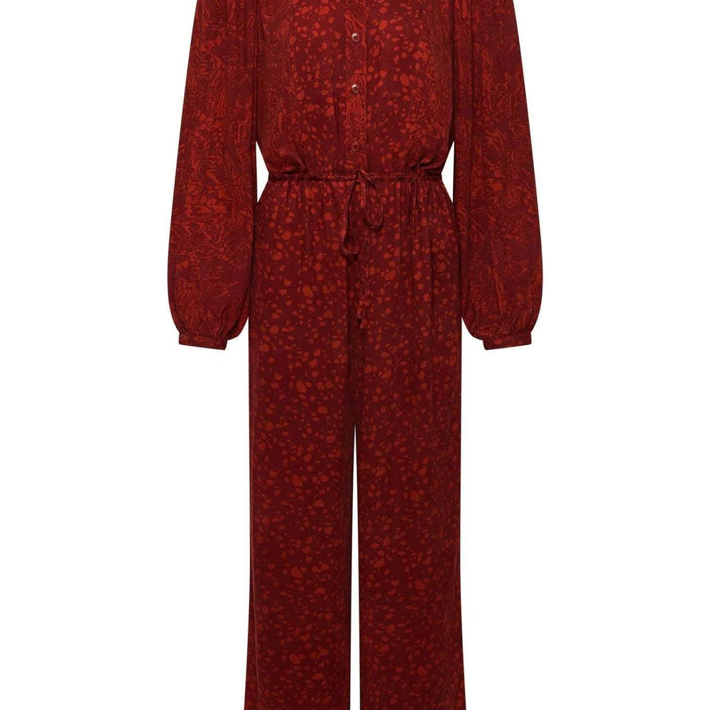 
                  
                    AVA - Rayon Jumpsuit Wine Red
                  
                