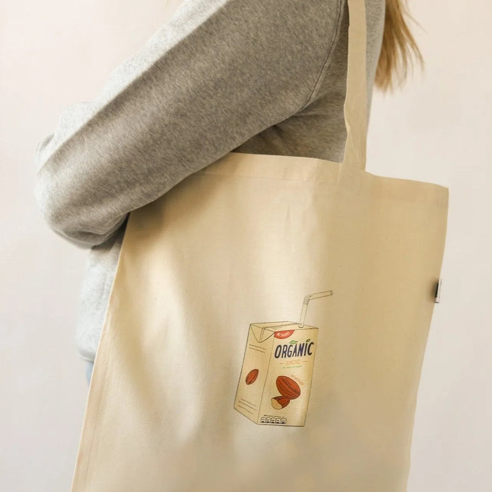 
                  
                    Almond Milk Addict Tote Bag - Vegan - 100% Organic Cotton
                  
                