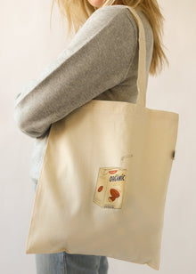  Almond Milk Addict Tote Bag - Vegan - 100% Organic Cotton