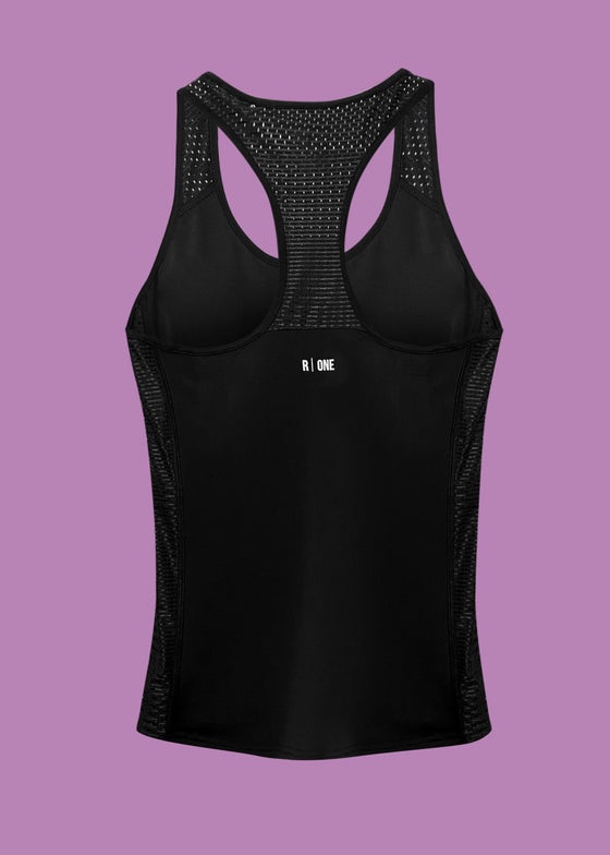 B-Confident Sports Vest Black