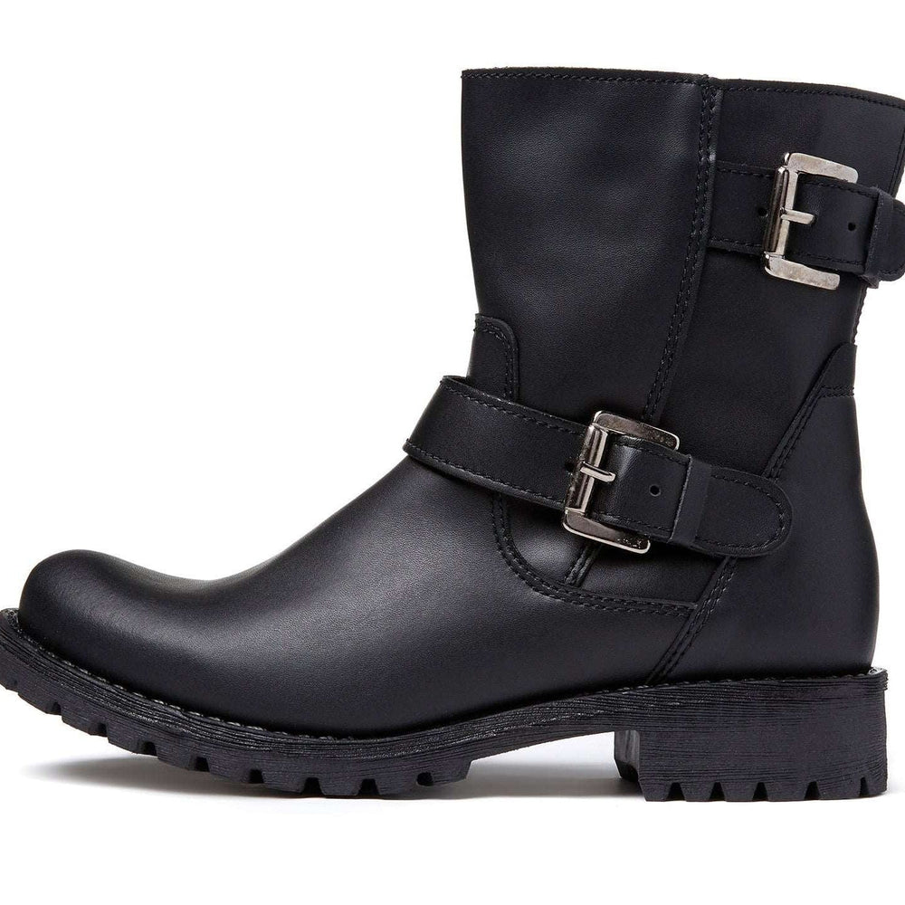 
                  
                    Women's Biker Boots - Black
                  
                