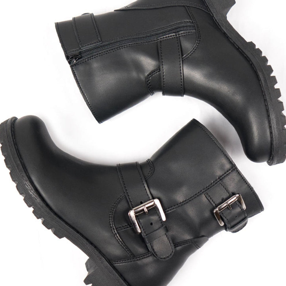 Women's Biker Boots - Black