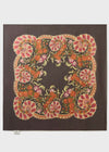 Biodegradable Italian Tencel Orange Paisley Stylish Scarf