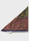 Biodegradable Italian Tencel Pink Paisley Flamboyant Scarf