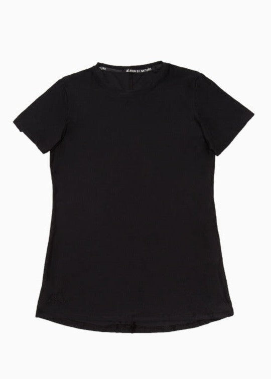 
                  
                    Black Crew Neck Short-Sleeve Top
                  
                