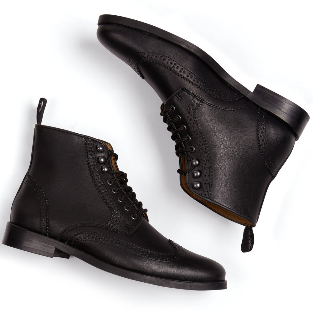 Men's Brogue Boots - 2 colours