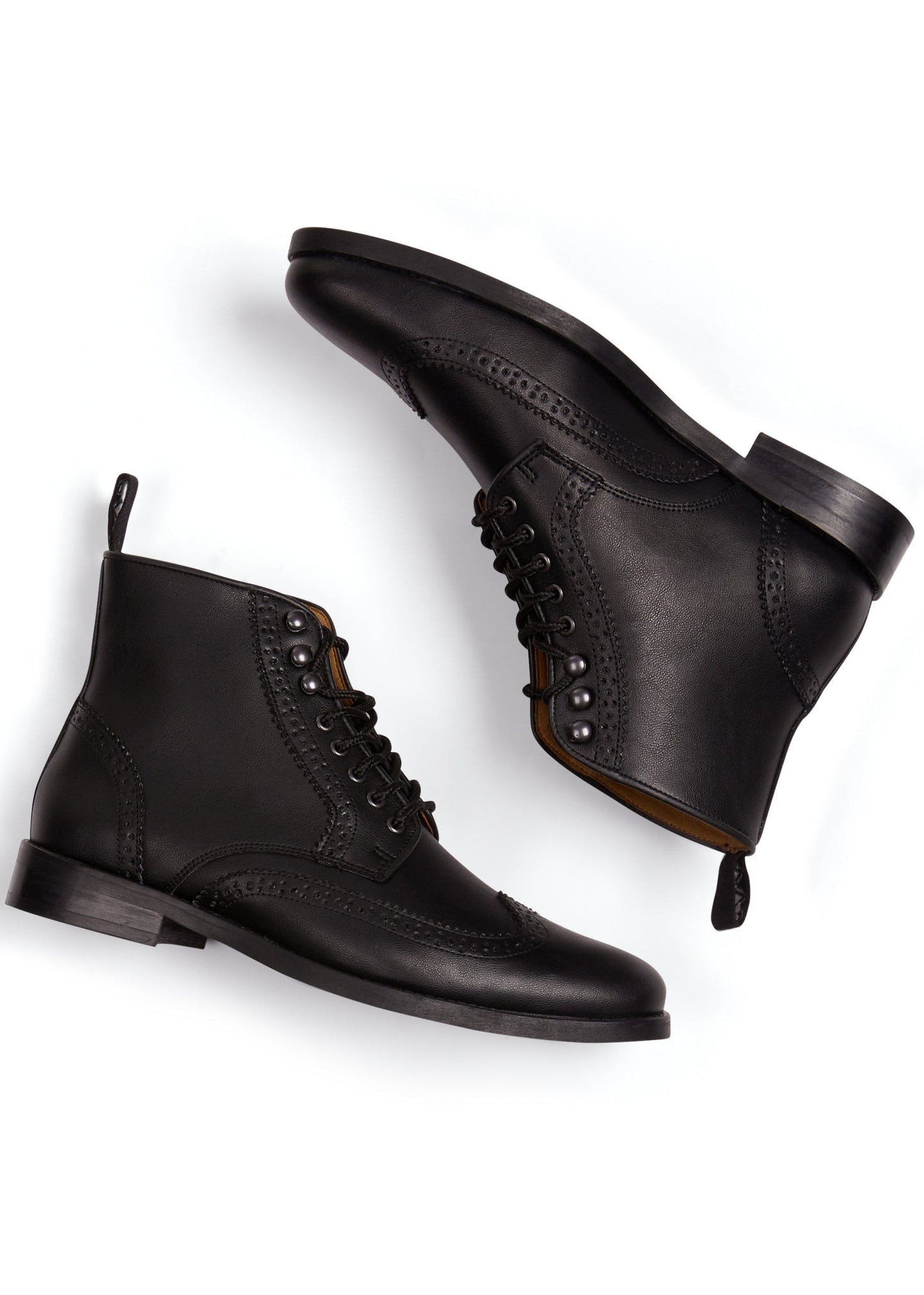 Men's Brogue Boots - 2 colours