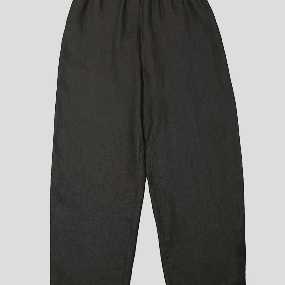 Brown Linen Trousers