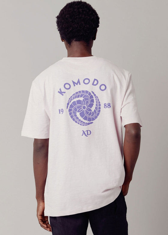 CREST Tee Organic Cotton - Lavender Pink