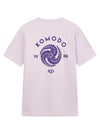 CREST Tee Organic Cotton - Lavender Pink