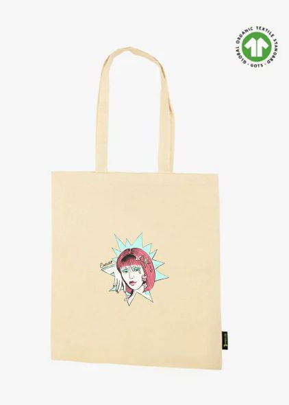 Cancer Tote Bag - Vegan - 100% Organic Cotton