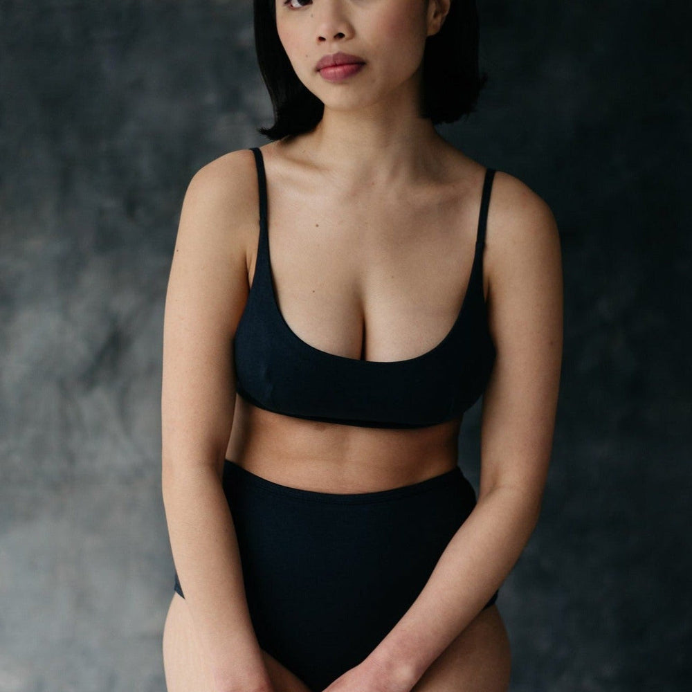 
                  
                    Crop Top - Charcoal
                  
                