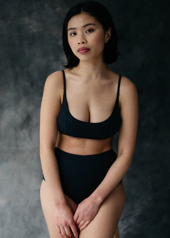 Crop Top - Charcoal