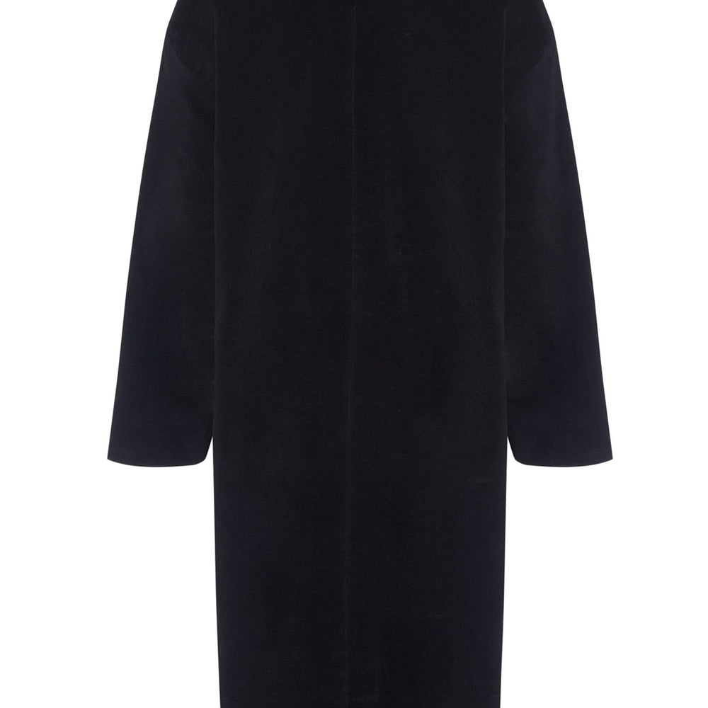 
                  
                    Women's Double Breasted Vegan Wool Coat - Black
                  
                