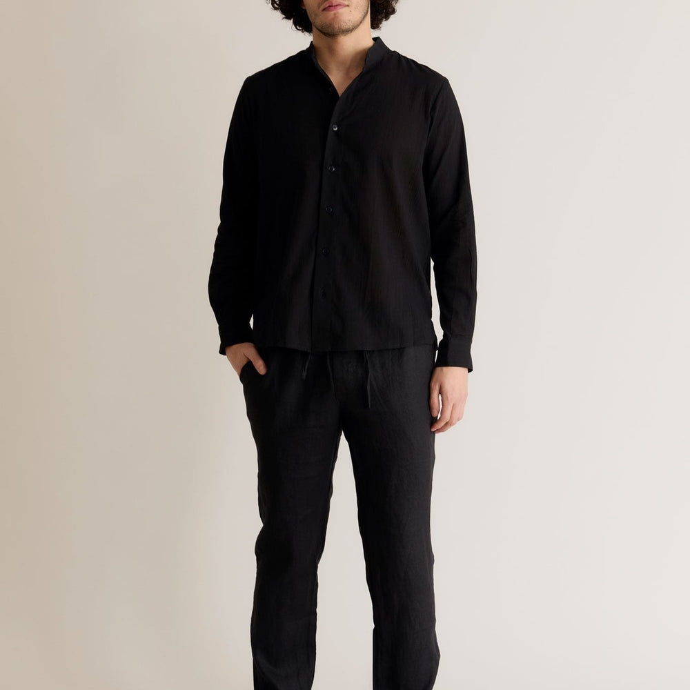 
                  
                    ELIJAH - Linen Top Black
                  
                