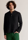 ELIJAH - Linen Top Black