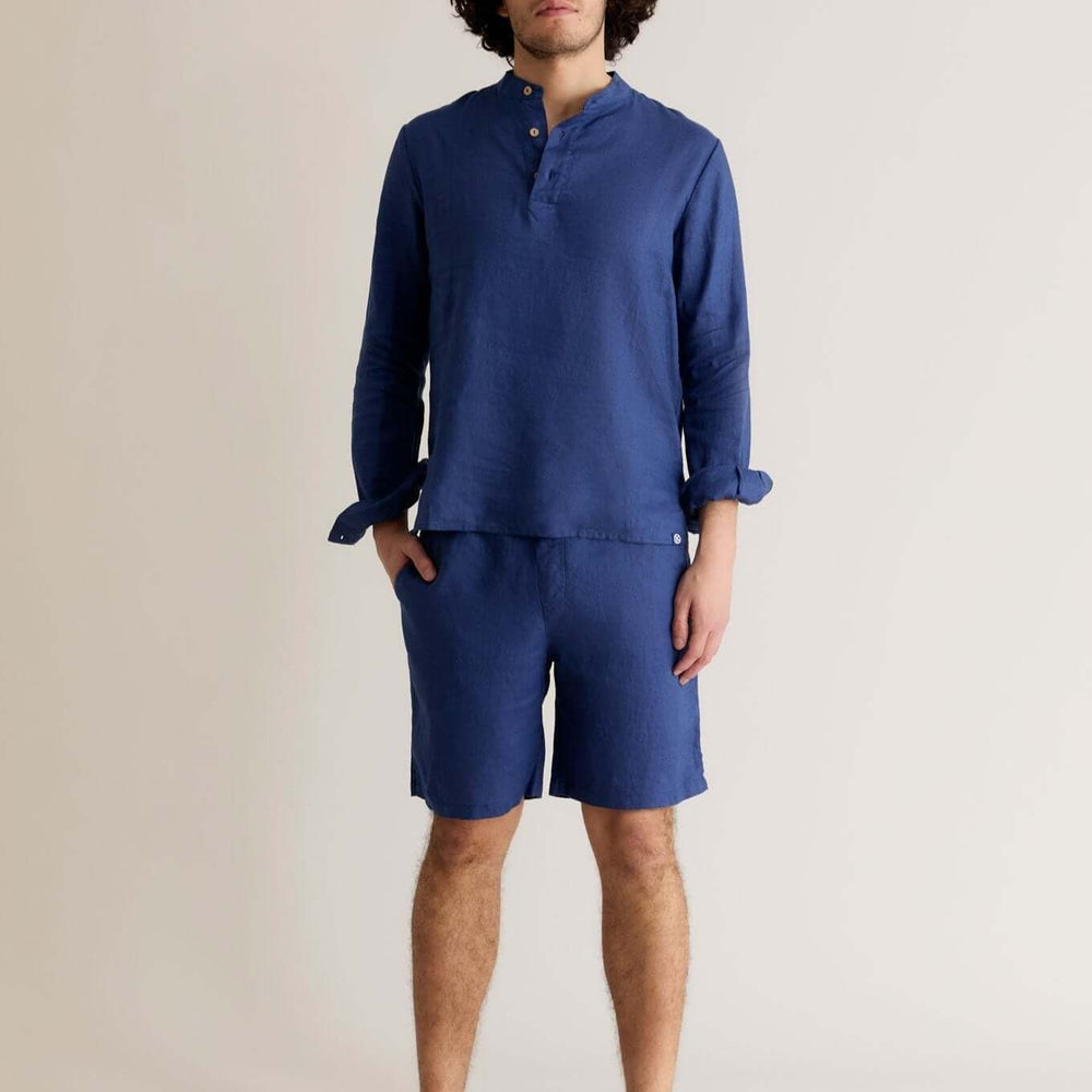 
                  
                    ELIJAH - Linen Top Navy
                  
                