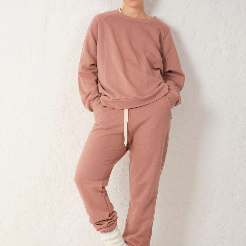 
                  
                    Ella Lounge Pant - Dusty Rose
                  
                