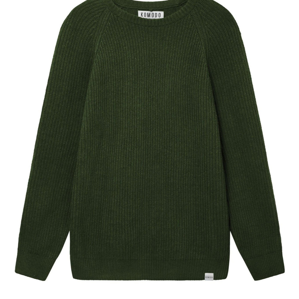 FOG Jumper - GOTS Organic Cotton Green