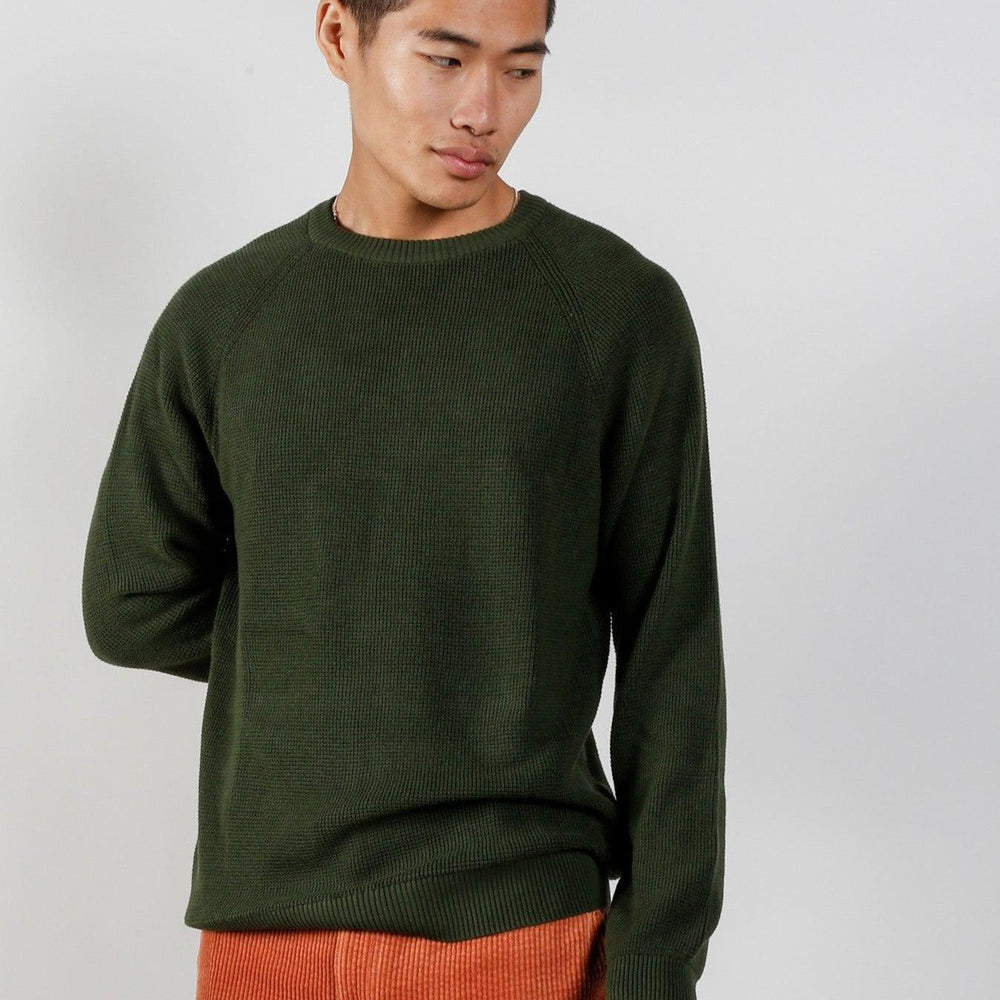 FOG Jumper - GOTS Organic Cotton Green