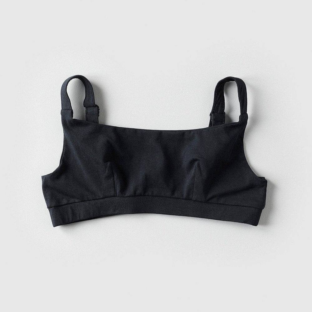 
                  
                    Full Crop Top - Charcoal
                  
                