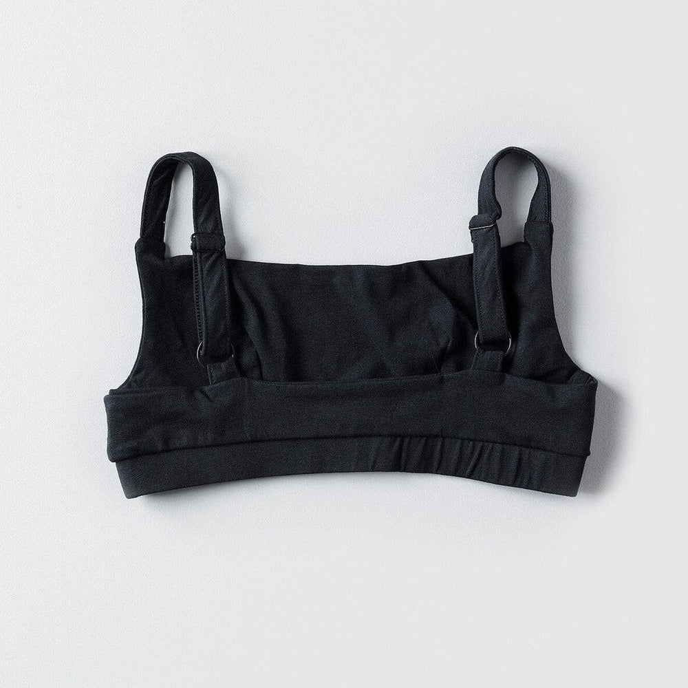 
                  
                    Full Crop Top - Charcoal
                  
                