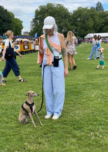  Gingham Cotton Trousers