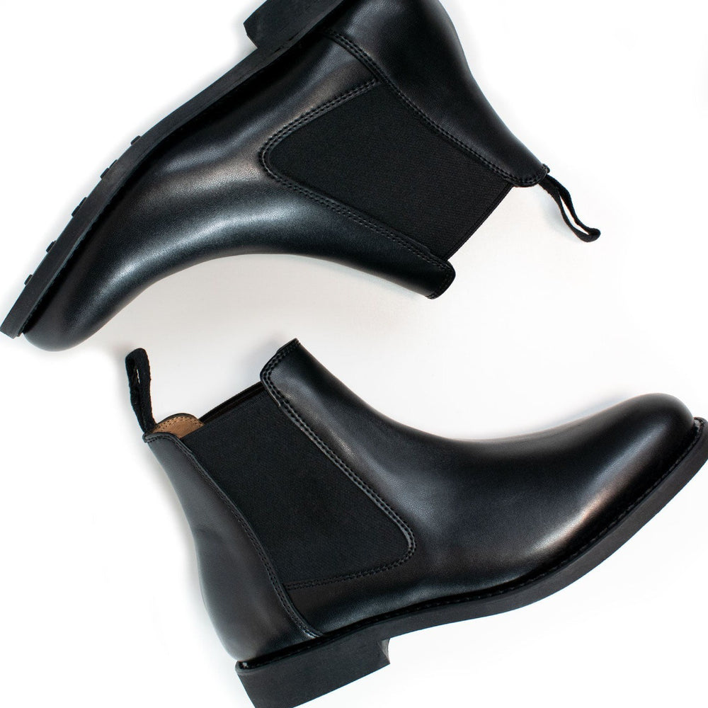 
                  
                    Women's Goodyear Welt Chelsea Boots - Black
                  
                