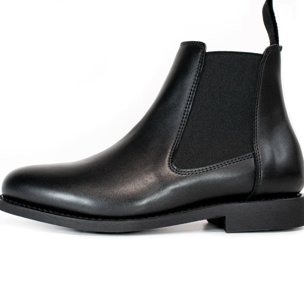 Women's Goodyear Welt Chelsea Boots - Black