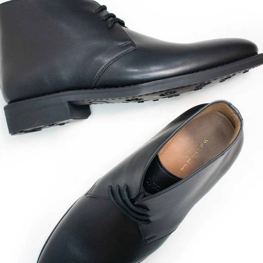 
                  
                    Men's Goodyear Welt Chukka Boots - Black
                  
                